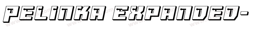 Pelinka Expanded字体转换